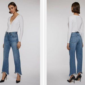 3x1 Jeans Shelter Austin Crop High Rise Kick Flare 27